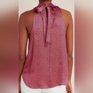 Anthropologie Maeve High Neck Tank NWT Size XL